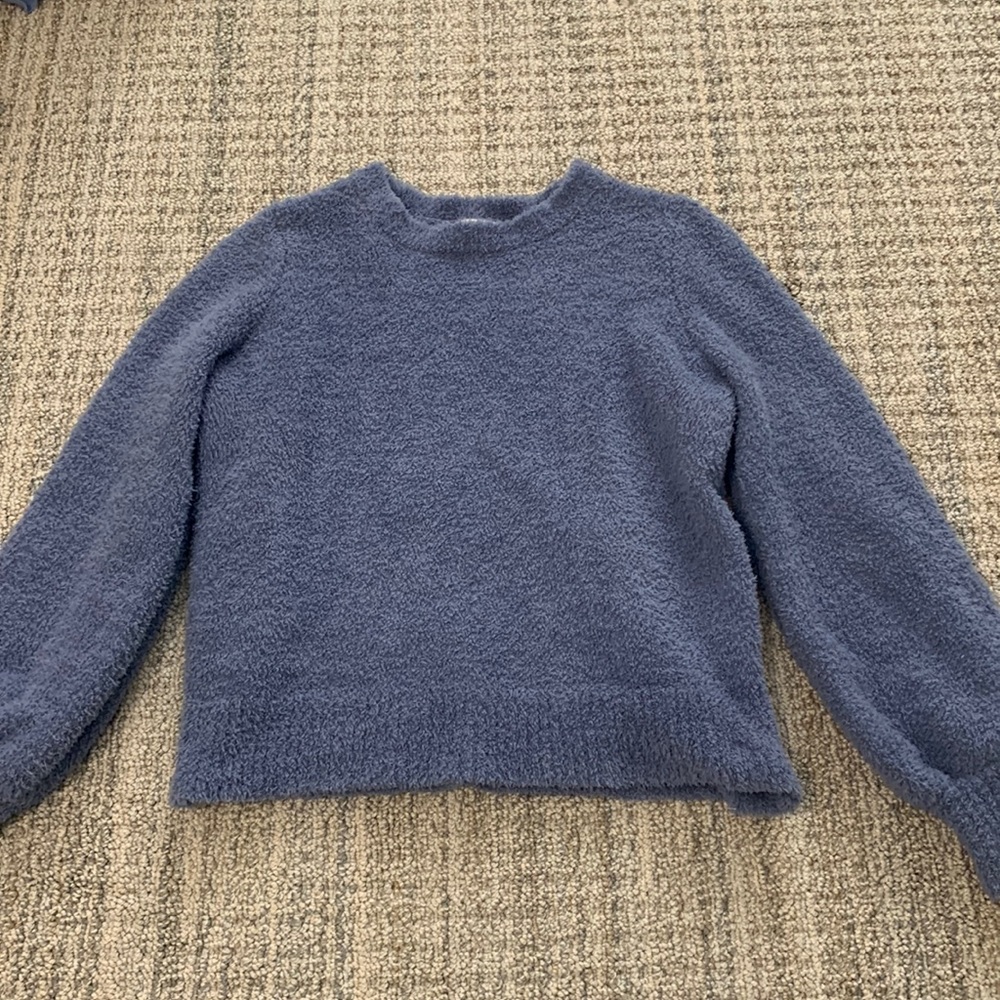 Blue Fuzzy sweater